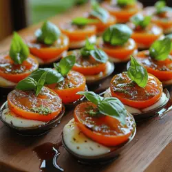 If you're looking for a vibrant and refreshing appetizer that will captivate your guests, look no further than Lemon Pesto Caprese Spoons. This delightful recipe offers a unique twist on the classic Caprese salad, seamlessly blending the bright zest of lemon with the rich creaminess of homemade pesto. Perfect for summer gatherings or cozy dinners with friends, these elegant bites not only serve as a feast for the eyes but also tantalize the taste buds.