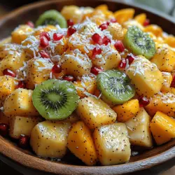 As the warm sun graces us with its presence, the demand for refreshing and vibrant dishes rises significantly. One such crowd-pleaser that has stood the test of time is fruit salad. Ideal for summer picnics, backyard barbecues, or simply as a quick and healthy snack, fruit salads offer a delightful medley of flavors and colors that can brighten up any gathering. This year, why not elevate your fruit salad game with an "Island Bliss Fruit Salad"?