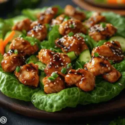 To create the perfect Smoky Korean BBQ Chicken Lettuce Cups, it is essential to understand the key ingredients that contribute to the dish's amazing flavor and texture. Each component plays a vital role in achieving the overall balance that makes this dish so appealing.