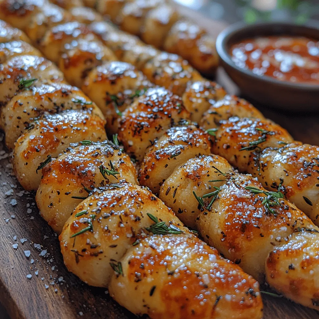 Garlic Herb Flatbread Twists are not just a culinary creation; they are an experience that combines the warmth of homemade bread with the aromatic allure of fresh herbs and garlic. This recipe is perfect for anyone looking to elevate their baking skills while enjoying the comforting essence of freshly baked bread. Whether served as an appetizer, a side dish, or a snack, these flatbread twists are sure to impress with their delightful texture and flavor.
