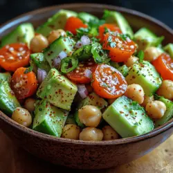 To truly appreciate the Zesty Spicy Avocado Chickpea Salad, it's important to explore the individual ingredients that contribute to its flavor and health benefits. Each component plays a vital role, enhancing both the taste and nutritional profile of the dish.