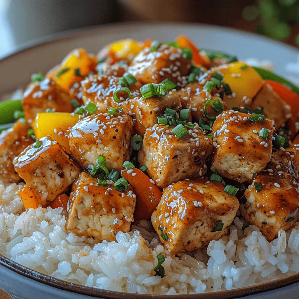 At the heart of the Sizzling Chili Garlic Tofu Stir-Fry lies tofu, a protein-packed ingredient that has become a favorite for those seeking plant-based alternatives. Tofu is derived from soybeans and is known for its impressive nutritional profile, which includes high levels of protein, essential amino acids, and a host of vitamins and minerals. Extra-firm tofu, in particular, is ideal for stir-frying due to its dense texture, which allows it to hold its shape during cooking.