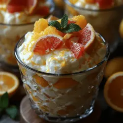 Imagine indulging in a dessert that is not only light and refreshing but also bursts with the vibrant flavors of fresh citrus. Welcome to the world of Airy Citrus Yogurt Clouds—an exquisite dish that combines the tangy brightness of citrus fruits with the creamy richness of Greek yogurt. This delightful recipe is perfect for any occasion, whether you’re looking for a light breakfast to start your day or a refreshing dessert to finish off a meal.