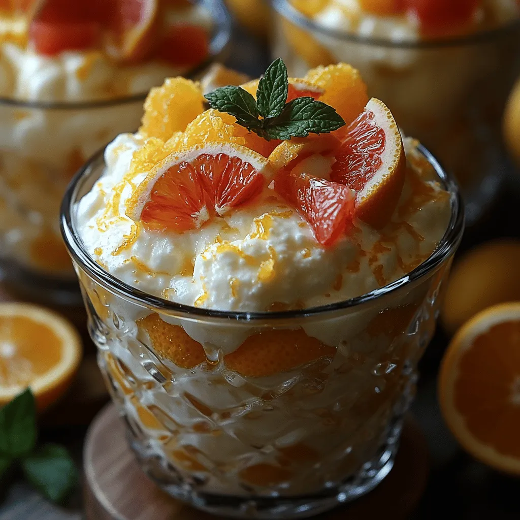 Imagine indulging in a dessert that is not only light and refreshing but also bursts with the vibrant flavors of fresh citrus. Welcome to the world of Airy Citrus Yogurt Clouds—an exquisite dish that combines the tangy brightness of citrus fruits with the creamy richness of Greek yogurt. This delightful recipe is perfect for any occasion, whether you’re looking for a light breakfast to start your day or a refreshing dessert to finish off a meal.