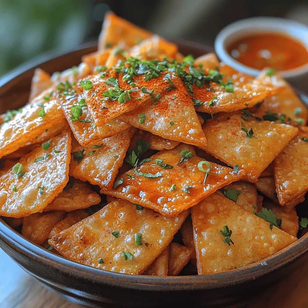 In the realm of snacks, few things can rival the satisfying crunch of a chip. However, if you're seeking a healthier alternative to traditional fried snacks, air-fried wonton chips are an excellent choice. This delightful recipe not only offers a crispy texture that satisfies your cravings but also supports a more nutritious lifestyle. What makes these wonton chips particularly appealing is their versatility; they can be tailored with a variety of seasonings to match your personal flavor preferences. In this article, we will explore the step-by-step process of making these crunchy chips, delve into their flavor profiles, and discover the perfect pairings to enhance your snacking experience.