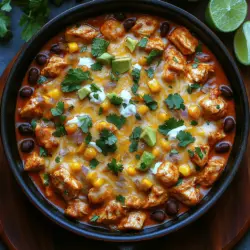 In today's fast-paced world, finding a satisfying and delicious dinner that can be prepared quickly is a challenge many families face. The Cheesy Delight Chicken Enchilada Skillet rises to meet this challenge, offering a perfect solution for those craving comfort food without the hassle of complicated recipes. This one-pan dish not only delivers rich, savory flavors but also simplifies the cooking process, making it an ideal choice for busy weeknights. Whether you're a family with kids or an individual trying to balance work and home life, this recipe promises a delightful meal that can be whipped up in no time.