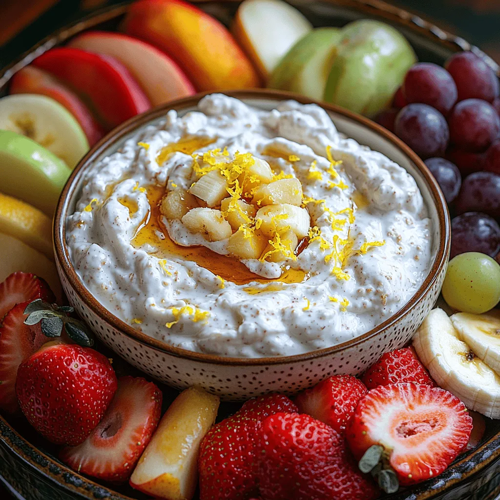 In today’s health-conscious world, snacking has evolved from simple indulgences to opportunities for wholesome nourishment. As people become more aware of the importance of maintaining a balanced diet, the trend of healthy snacking has gained momentum. One delightful way to indulge your taste buds while making nutritious choices is through fresh fruit dips. Among the myriad of options available, Luscious Greek Yogurt Fruit Dip stands out for its creamy texture, delectable flavor, and ease of preparation. This dip not only pairs beautifully with a variety of fruits but also serves as a versatile addition to any gathering, whether it be a casual get-together, a kids’ party, or a sophisticated brunch.