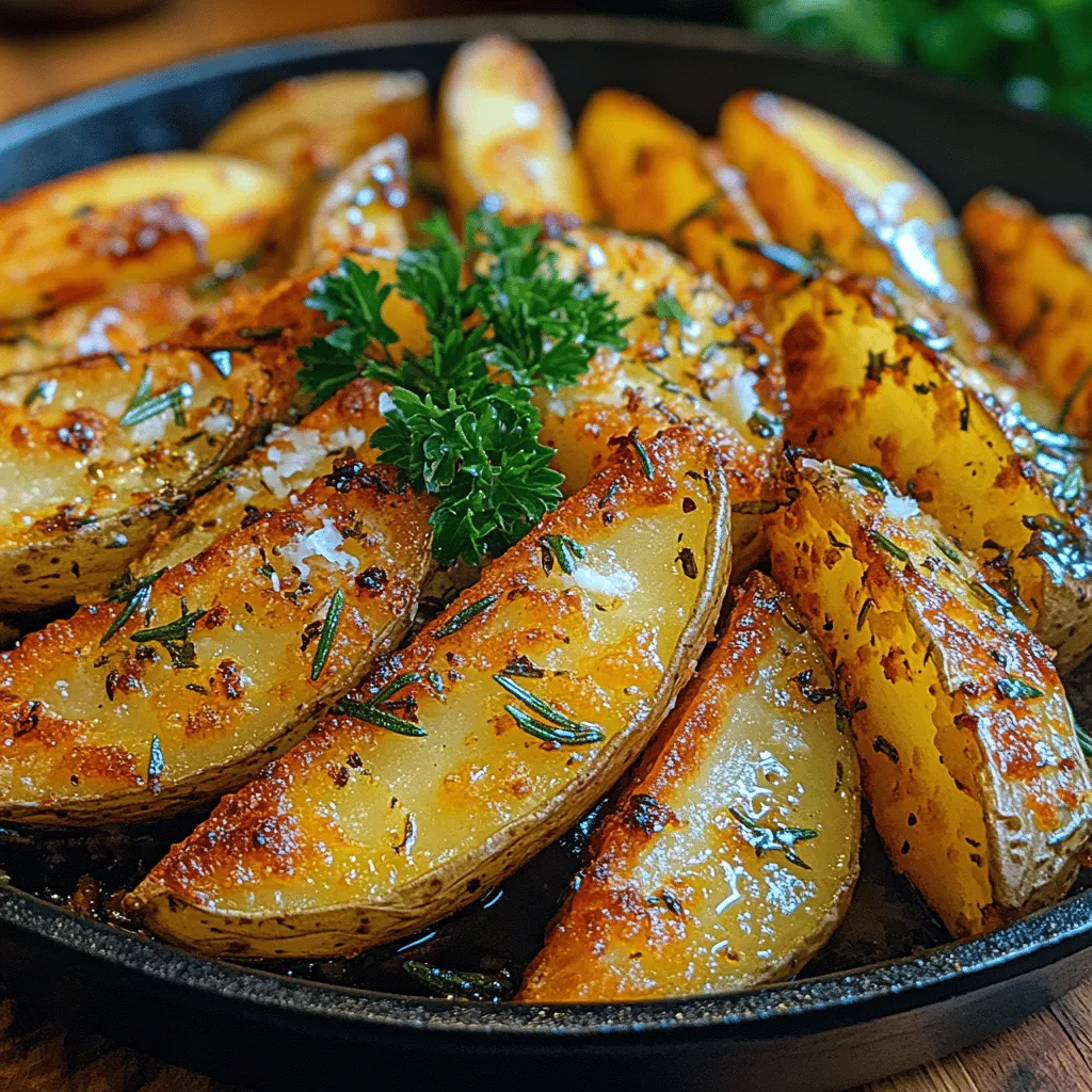 Before diving into the preparation process, let's take a closer look at the key ingredients that will make your crispy herbed potato wedges a standout dish.