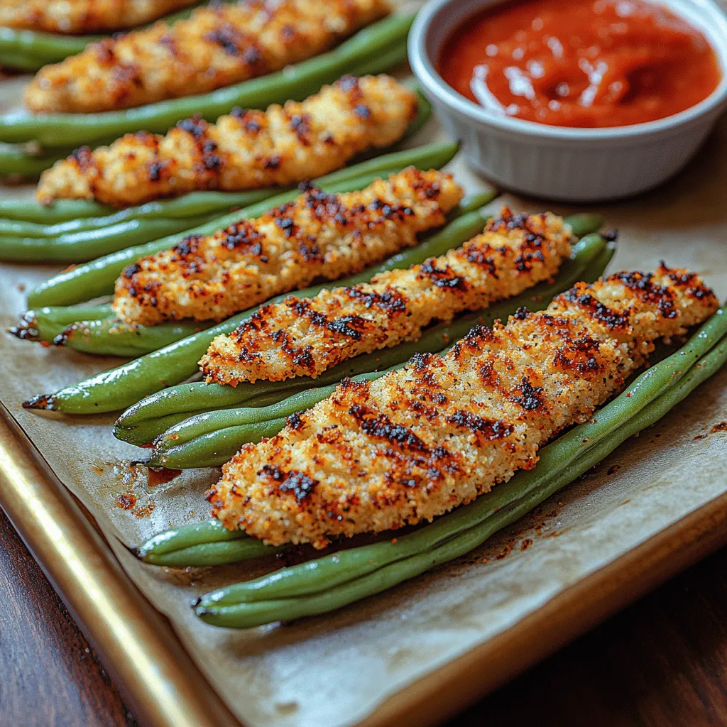 In the ever-evolving landscape of snack foods, finding a dish that balances taste and nutrition can be a challenge. Enter Crunchy Parmesan Green Bean Fries, a delightful twist on traditional French fries that promises to satisfy your cravings without the guilt. These baked green bean fries are not only crispy and flavorful but also serve as a healthier alternative to their starchy counterparts. With their vibrant color and satisfying crunch, they make for an appealing snack or side dish that everyone can enjoy.