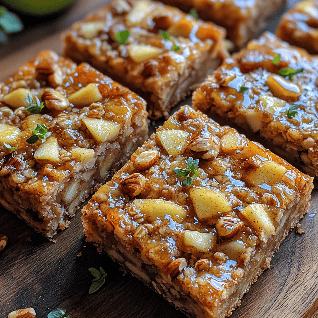 In recent years, the trend of healthy snacking has gained remarkable traction, as more individuals seek nutritious options that satisfy cravings without compromising their well-being. The demand for wholesome snacks stems from a growing awareness of the impact of diet on overall health, leading to an increased interest in recipes that are not only delicious but also packed with essential nutrients. Among these, the Crunchy Apple Oat Snack Bars stand out as an excellent choice for anyone looking to indulge in a guilt-free treat. With their delightful combination of flavors and textures, these bars offer a satisfying crunch paired with a hint of sweetness that appeals to both children and adults alike.