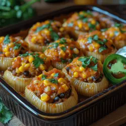 Zesty Taco Stuffed Pasta Shells: Cooking and Serving Guide