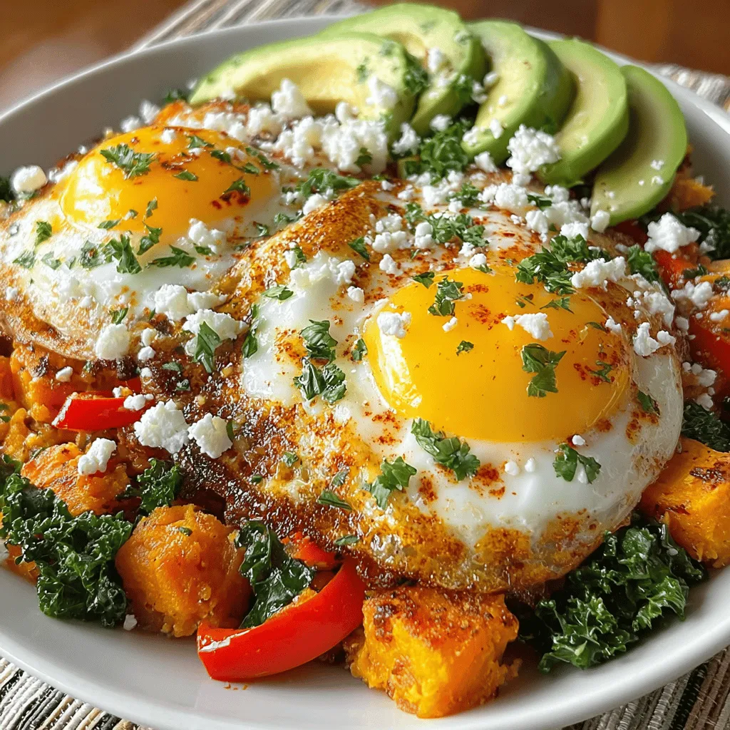 The Sweet Potato & Kale Breakfast Hash is a nutritious and delicious way to start your day. This vibrant dish combines the natural sweetness of sweet potatoes with the earthy flavor of kale, creating a symphony of tastes that is as pleasing to the palate as it is to the eye. Not only does this breakfast hash offer a delightful array of flavors and textures, but it also packs a nutritional punch, making it an ideal choice for those seeking a wholesome breakfast option.