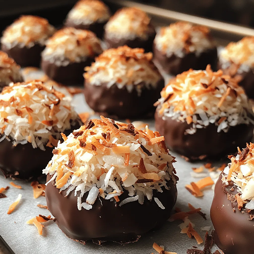 In the world of no-bake desserts, few treats can rival the allure of Decadent Sweet Chocolate Coconut Bites. This delightful recipe combines the rich, indulgent flavor of chocolate with the creamy, tropical essence of coconut, creating a harmonious blend that is both satisfying and utterly delicious. Whether you're seeking a quick snack, a sweet treat to impress guests, or a healthy alternative to store-bought confections, these chocolate coconut bites offer a versatile option that caters to a variety of dietary preferences, including a vegan version.