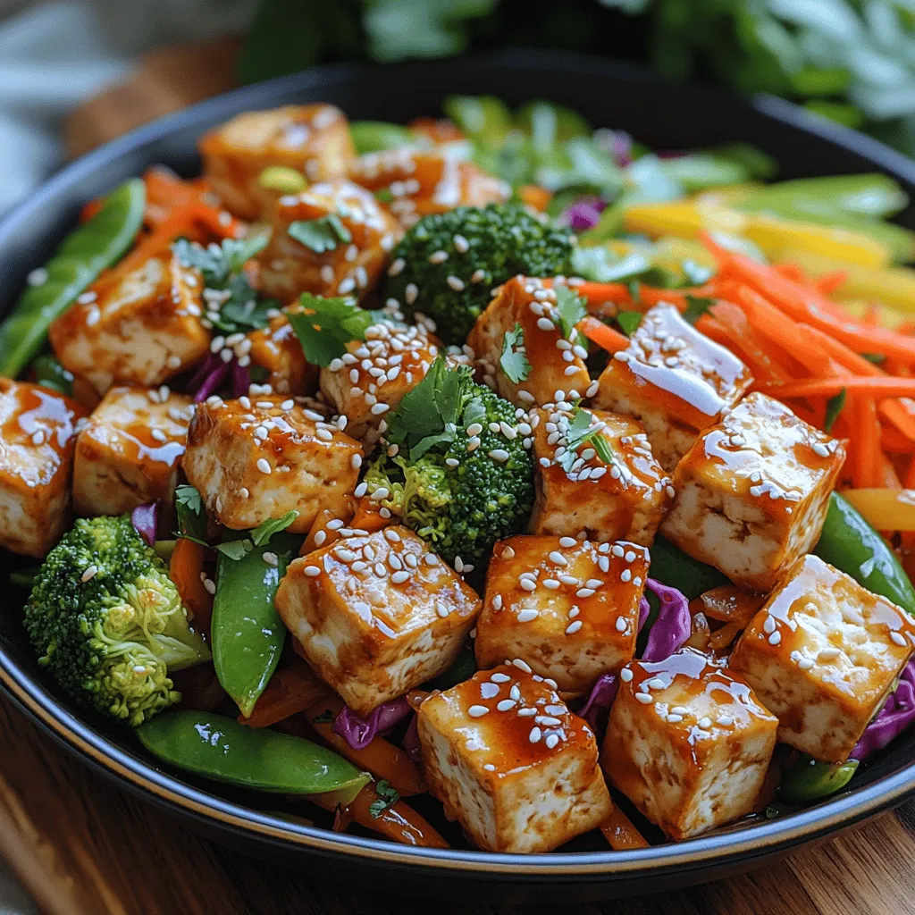 Stir-fries are a beloved staple in many kitchens around the world, celebrated for their vibrant colors, quick preparation, and endless possibilities. Among these, the Crunchy Tofu Rainbow Stir-Fry stands out as a delightful and nutritious option, appealing to both seasoned vegetarians and those simply looking to incorporate more plant-based meals into their diet. With its medley of colorful vegetables and crispy tofu, this dish not only pleases the palate but also offers a feast for the eyes.