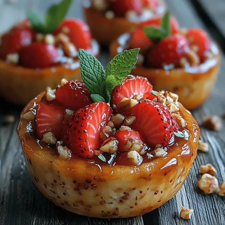 To create the perfect Sweet Strawberry Oat Cups, the first step is to combine the wet ingredients. This is crucial as it ensures the flavors meld together beautifully while providing a smooth base for the oat cups. In a large mixing bowl, add the ripe bananas, nut butter, plant-based milk, and vanilla extract.