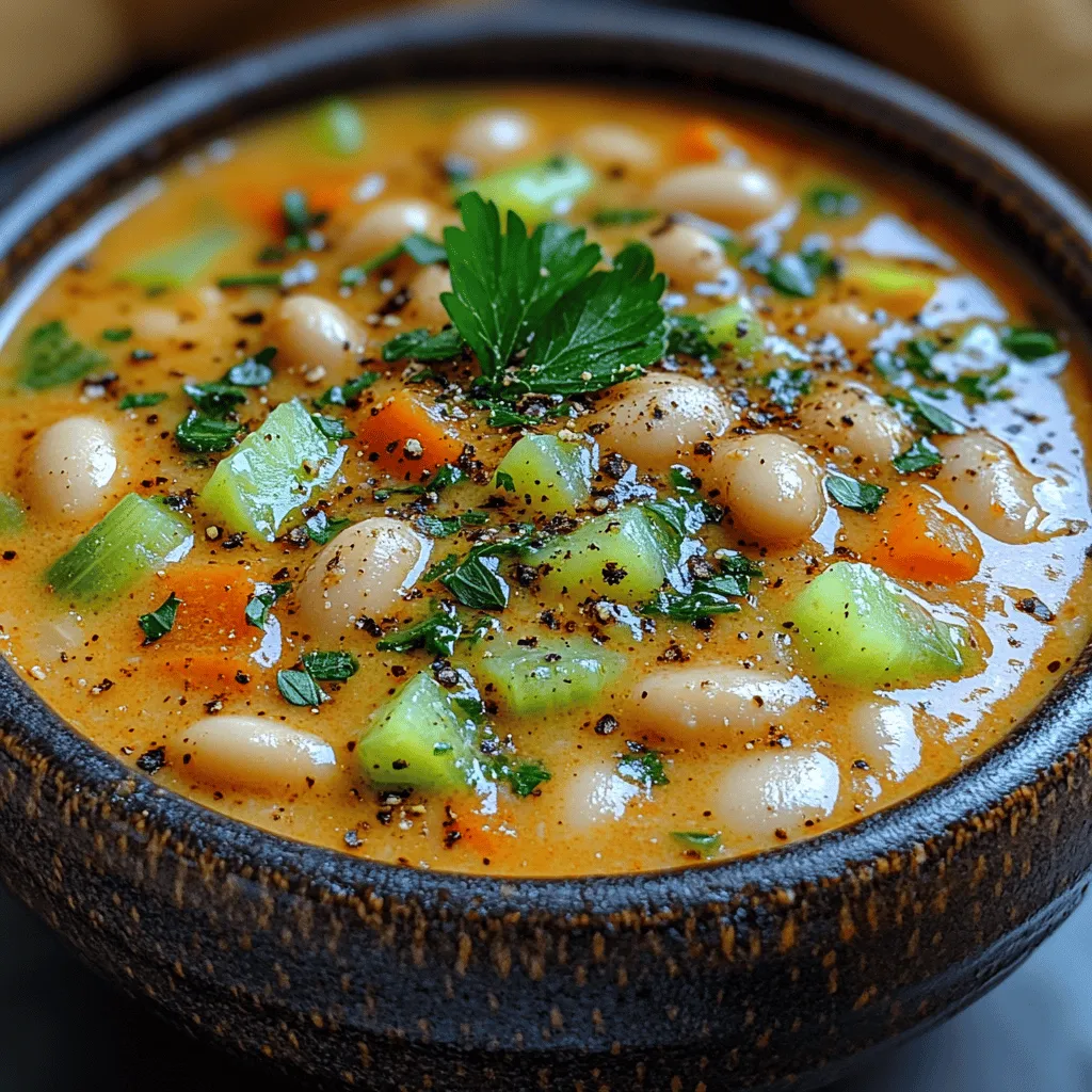 When the weather turns chilly or after a long day, there's nothing quite as comforting as a warm bowl of soup. Among the myriad of soup varieties, creamy Tuscan white bean soup stands out as a particularly delightful option, combining heartiness with a wealth of flavors. Originating from the rustic cuisine of Tuscany, this soup is not just a meal; it's a warm embrace in a bowl, perfect for sharing with family and friends.