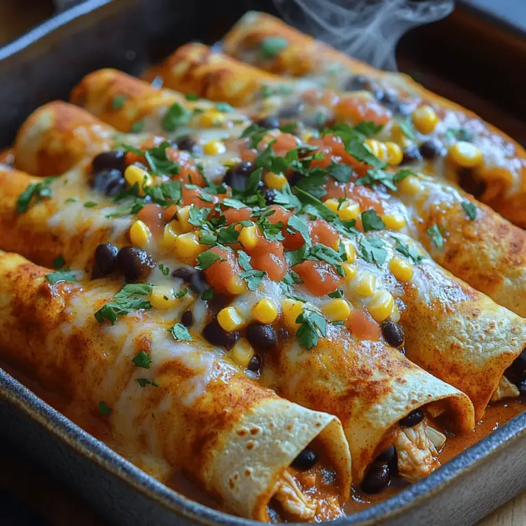 Creating a delicious chicken filling is the heart of your Smoky Ancho Chicken Enchiladas. This process not only enhances the flavor but also sets the stage for an unforgettable dining experience. Let’s break it down step by step.