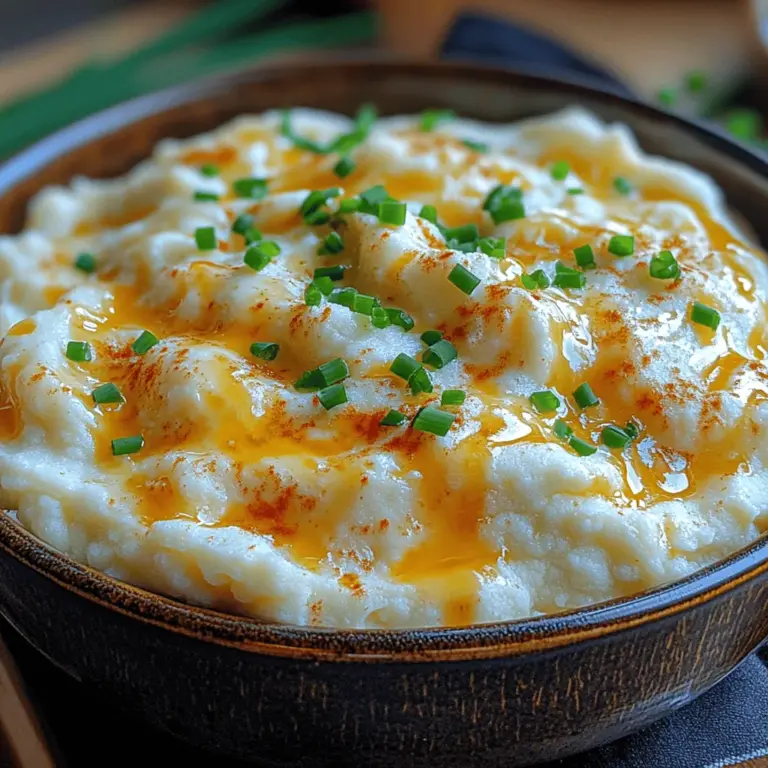 Before diving into the preparation of Cheesy Velvet Cauliflower Bliss, it’s essential to recognize the nutritional profile of its star ingredient: cauliflower. This cruciferous vegetable is a powerhouse of vitamins and minerals. A single cup of cooked cauliflower offers an impressive amount of vitamin C, vitamin K, and several B vitamins, including B6 and folate. Additionally, it is brimming with dietary fiber, which is crucial for digestive health and maintaining a feeling of fullness.