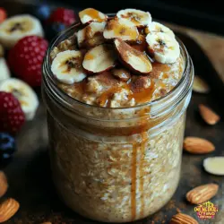 Once you’ve mixed together your Maple Almond Dream Overnight Oats, it’s time to transfer the delicious mixture into jars or containers for soaking. Using individual jars or containers is a great way to manage portion sizes and makes it easy to grab and go. Here are some guidelines to help you through the process: