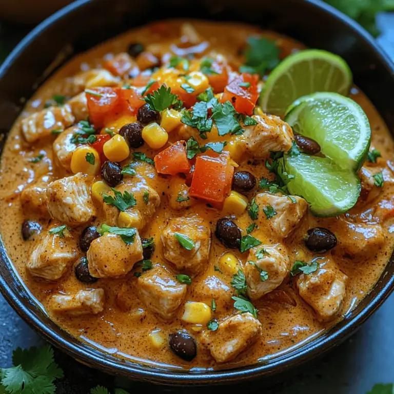 If you're looking for a dinner option that combines flavor, convenience, and comfort, the Creamy Chicken Taco Skillet might just be your new go-to recipe. This dish encapsulates the bold, zesty flavors of traditional tacos while providing a creamy, satisfying twist that makes it a standout meal for any night of the week. Perfectly suited for busy weeknights, this one-pot wonder simplifies your cooking experience without sacrificing taste or quality.