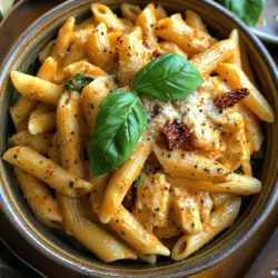 Sun-Dried Tomato Chicken Penne Recipe