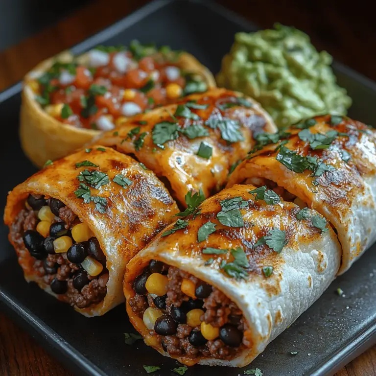 Tacos have become a beloved staple in many cuisines around the world, celebrated for their versatility, flavor, and ease of preparation. The traditional taco, with its vibrant and diverse fillings, is a canvas for culinary creativity, allowing cooks to experiment with various ingredients and flavors. In recent years, fusion recipes that combine classic taco elements with innovative twists have gained immense popularity, captivating food enthusiasts and home cooks alike. One such delightful creation is the Crispy Air-Fryer Taco Roll, a unique blend of taco flavors wrapped in a crispy shell that brings a satisfying crunch to every bite.