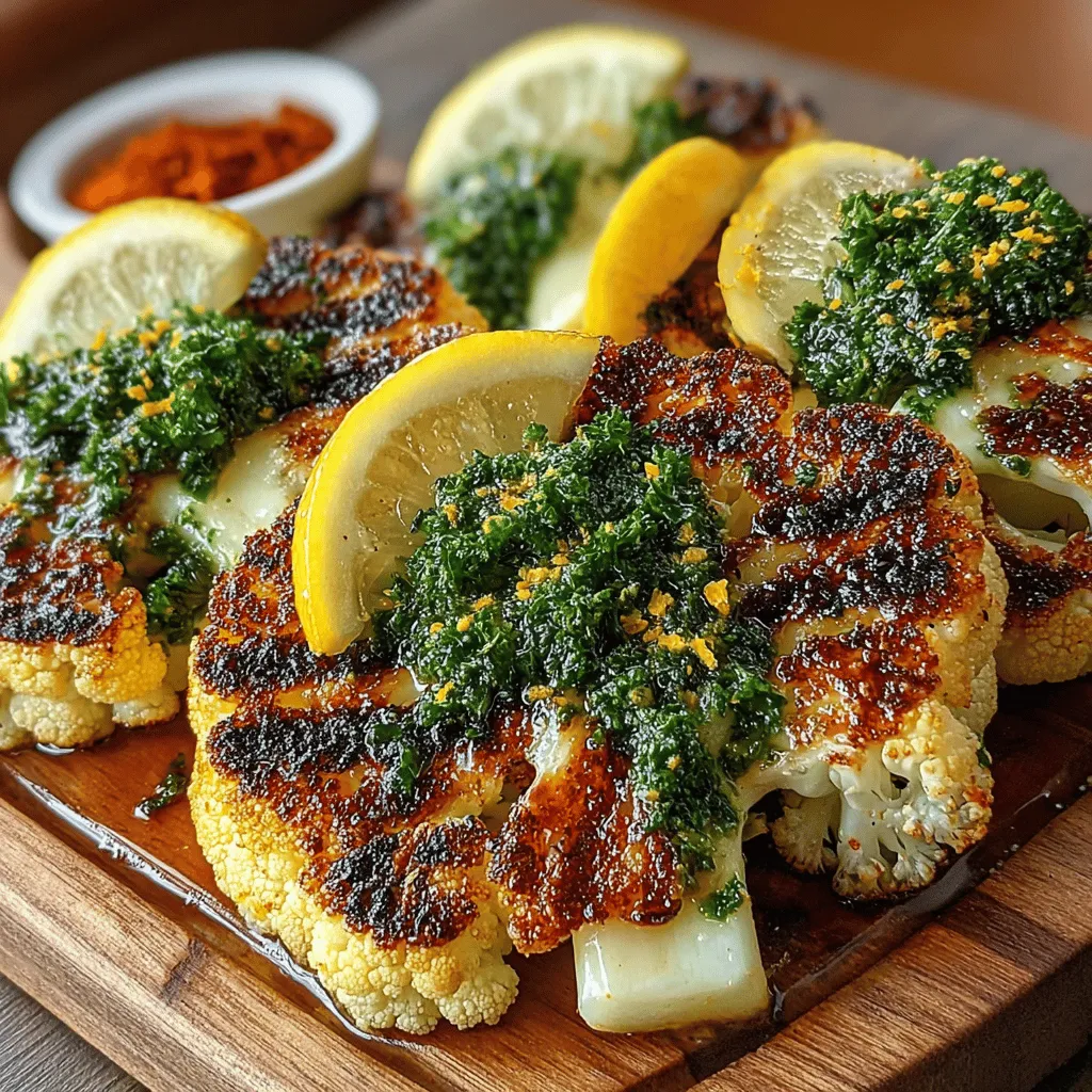 In recent years, the culinary landscape has witnessed a remarkable shift towards plant-based dishes, with more people embracing the myriad benefits of incorporating vegetables into their diets. As health consciousness rises and the environmental impact of meat consumption becomes clearer, innovative recipes featuring vegetables are capturing the attention of food enthusiasts and home cooks alike. Among these delicious options, Zesty Lemon Herb Cauliflower Steaks stand out as a vibrant, flavorful, and healthy choice that is not only satisfying but also incredibly versatile.