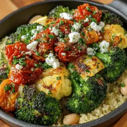 In the realm of healthy eating, the Roasted Broccoli and White Bean Bowl stands out as a vibrant and nourishing dish that is not only easy to prepare but also incredibly satisfying. This bowl combines the earthy flavors of roasted broccoli with the creamy texture of white beans, creating a symphony of taste and nutrition. Ideal for lunch or dinner, this recipe appeals to a wide array of dietary preferences, making it a versatile choice for anyone looking to enhance their meal repertoire. Whether you're a plant-based eater, a busy professional, or someone simply wanting to introduce more vegetables into their diet, this bowl is a perfect fit.