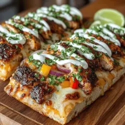 When it comes to vibrant and mouthwatering dishes, the Fiery Fiesta Grilled Chicken Flatbread stands out as a stellar option. This recipe combines succulent grilled chicken marinated in a medley of spices, fresh vegetables, and indulgent cheese, all nestled within a warm flatbread. It's a dish that bursts with flavor and color, making it an ideal choice for a variety of occasions, whether you're hosting a lively gathering, preparing a quick weeknight dinner, or looking for a satisfying lunch option.