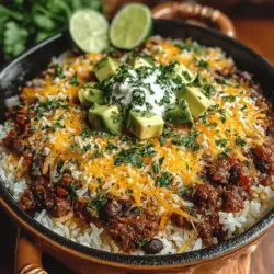 In the fast-paced world we live in, one-pot meals have become a staple in many households. They offer the perfect blend of convenience and flavor, allowing busy individuals and families to whip up satisfying dishes without the hassle of multiple pots and pans. Among the myriad of one-pot recipes available, the One-Pot Taco Rice and Beans Delight stands out as a vibrant, hearty option that brings a fusion of flavors to your dinner table. This dish not only delights the taste buds but also simplifies meal preparation, making it an ideal choice for weeknight dinners or meal prep.