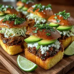 Mini BBQ Jackfruit Taco Sliders